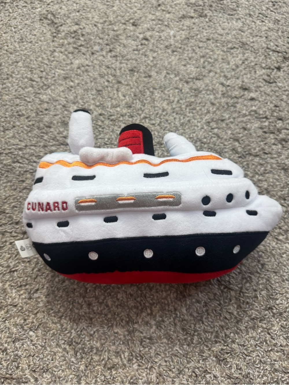 Cunard Cruise Line Stuffed Plush 11”